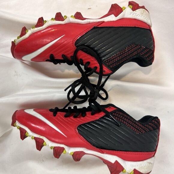 NIKE FastFlex Boys Football Cleats Red Youth Boys 1.5Y - Picture 3 of 6